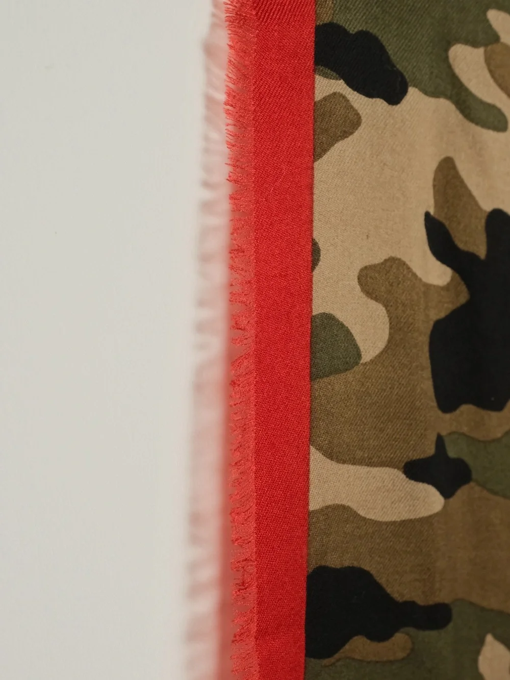 Polo Ralph Lauren Tiger Crest Camo Cashmere Blend Scarf 45 x 45 Rare